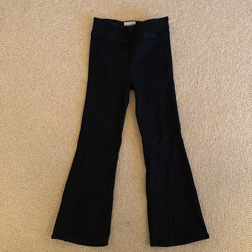 FRAME The Jetset Crop Mini Bootcut Super Stretch Denim Jeans